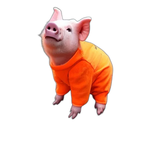 animal, creature, jacket, dress transparent PNG cut-out