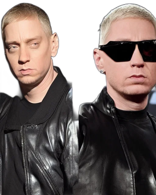 jacket, photorealistic, eminem, wearing transparent PNG cut-out