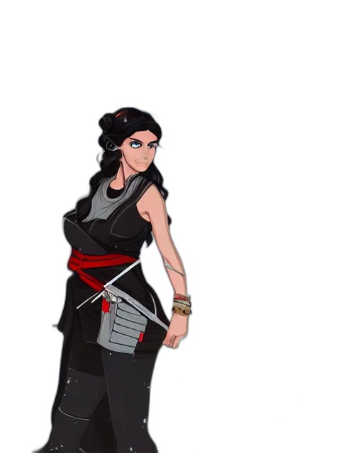 staff, weapon, dress, concept art transparent PNG cut-out