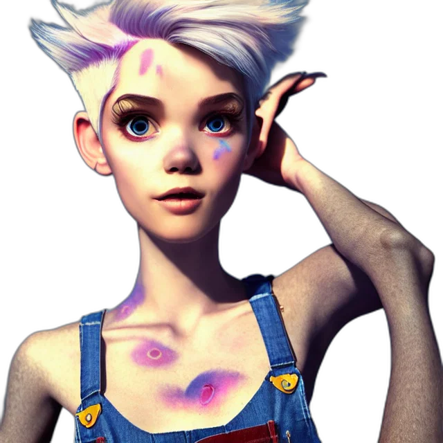 face, staff, robot, jewelry, concept art, fantasy art, 3d render, photorealistic transparent PNG cut-out