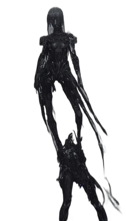 creature, animal, robot, staff transparent PNG cut-out