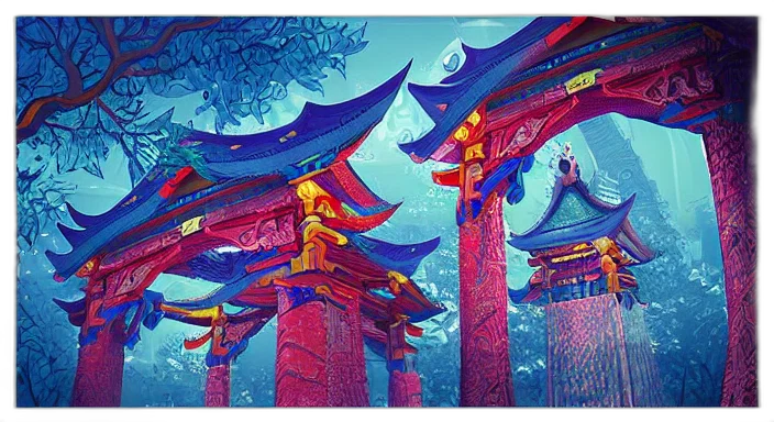 umbrella, dragon, concept art, fantasy art, photorealistic, watercolor, rain, sunset transparent PNG cut-out