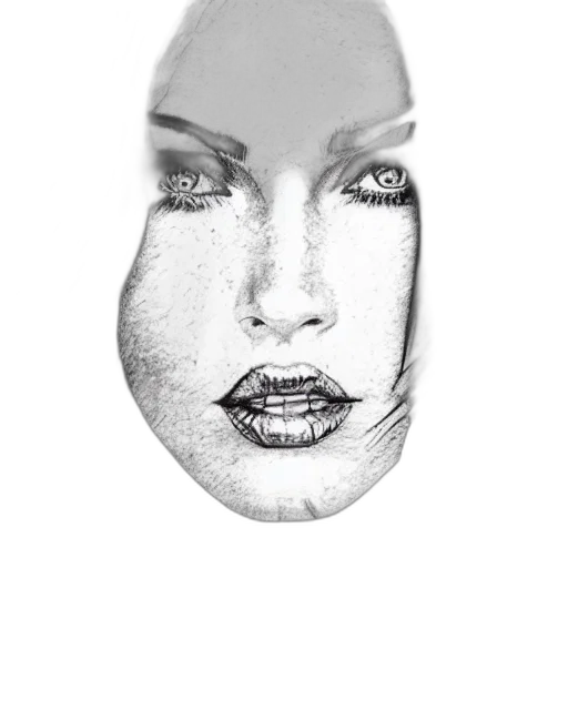 face, mask, jewelry, crown, photorealistic, pencil sketch, cartoon, comic book art transparent PNG cut-out