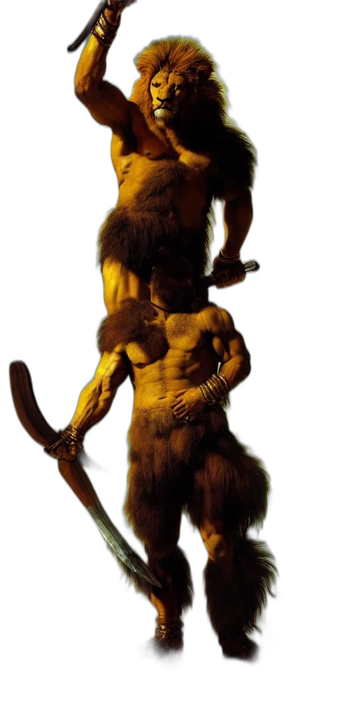animal, creature, staff, weapon transparent PNG cut-out