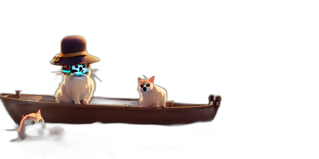 hat, staff, crown, weapon transparent PNG cut-out