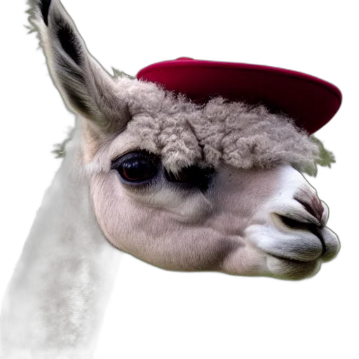 animal, hat, creature, staff transparent PNG cut-out