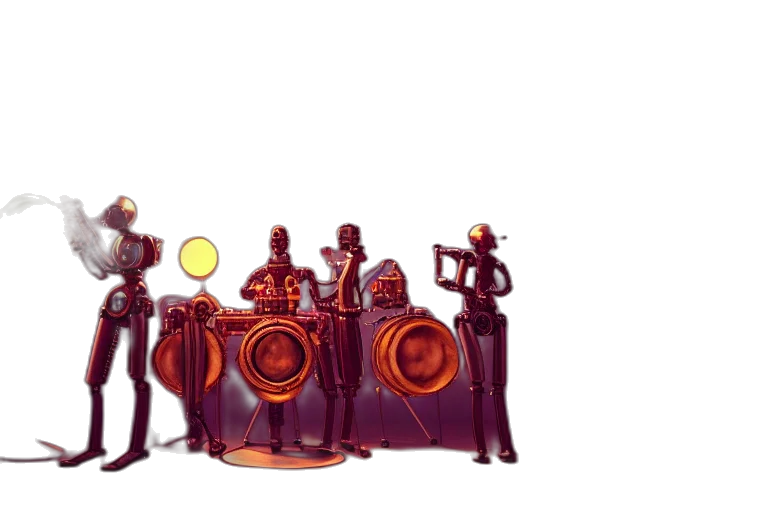 staff, crown, robot, concept art, 3d render, pixel art, watercolor, fire transparent PNG cut-out