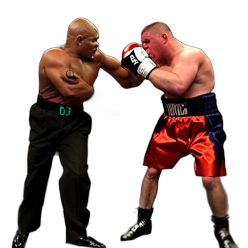 photorealistic, concept art, bigfoot, boxing transparent PNG cut-out