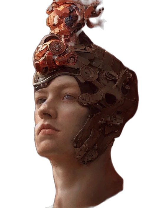 crown, face, hat, mask transparent PNG cut-out