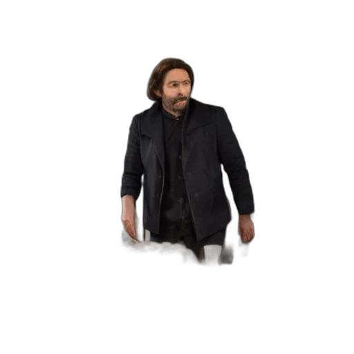 jacket, hair, creature, robot transparent PNG cut-out