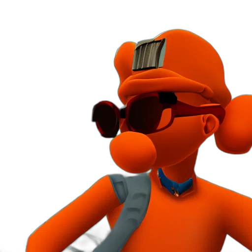 staff, hat, robot, mask transparent PNG cut-out