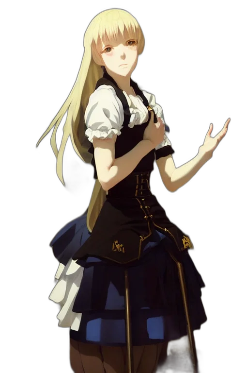 staff, dress, anime, concept art transparent PNG cut-out