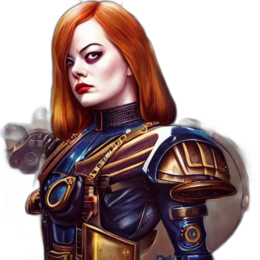 staff, robot, face, fantasy art transparent PNG cut-out