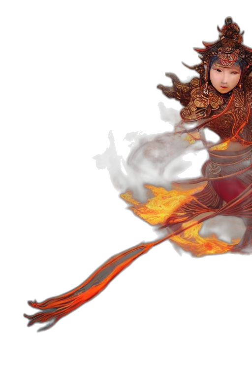 dragon, staff, weapon, sword, fantasy art, concept art, photorealistic, anime transparent PNG cut-out