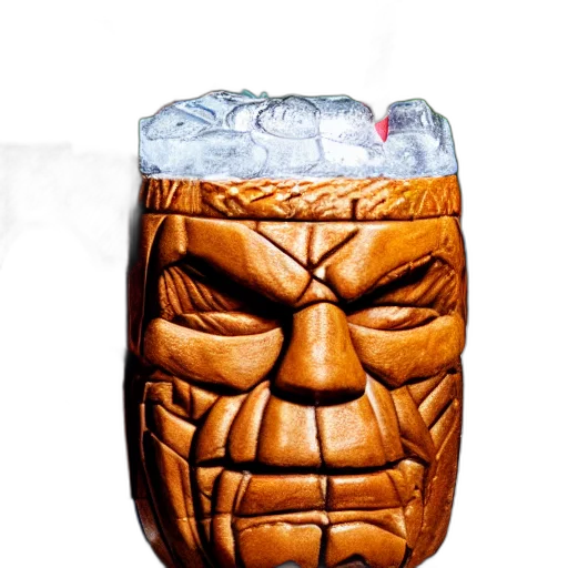 mask, bottle, crown, face transparent PNG cut-out