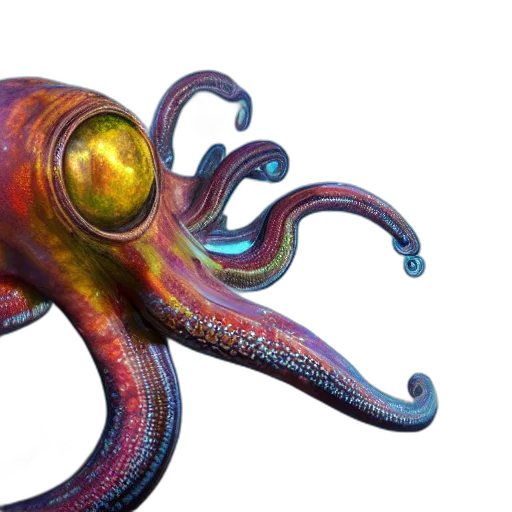creature, animal, staff, weapon, 3d render, concept art, photorealistic, watercolor transparent PNG cut-out