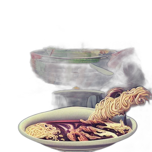 food, concept art, photorealistic, 3d render transparent PNG cut-out