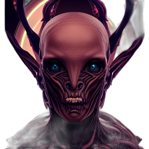 mask, face, creature, robot transparent PNG cut-out
