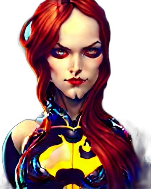 face, robot, comic book art, concept art, fantasy art, cartoon, colorful, neon transparent PNG cut-out