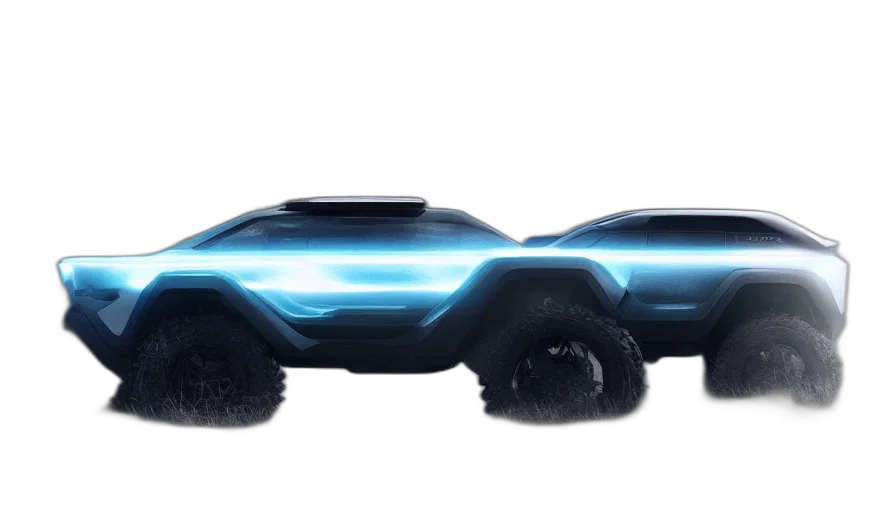 car, robot, weapon, concept art transparent PNG cut-out