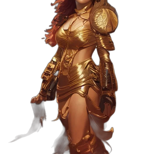 fantasy art, concept art, comic book art, pixel art transparent PNG cut-out