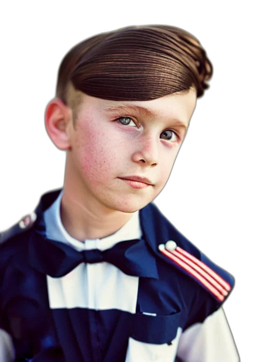 hat, hair, face, jacket transparent PNG cut-out