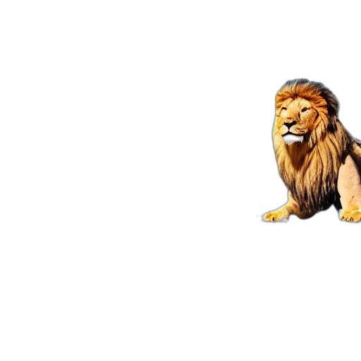 animal, crown, staff, creature transparent PNG cut-out