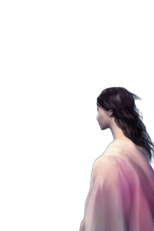 dress, face, hair, sword, concept art, photorealistic, fantasy art, watercolor transparent PNG cut-out