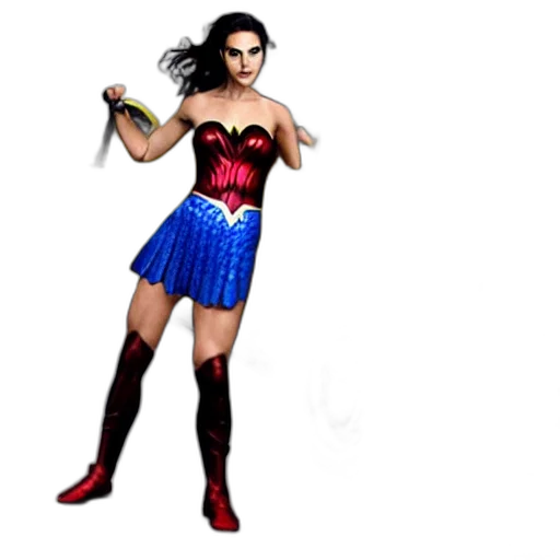 dress, comic book art, concept art, 3d render transparent PNG cut-out