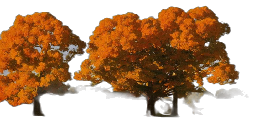 tree, crown, hat, 3d render, photorealistic, concept art, watercolor, forest transparent PNG cut-out
