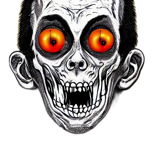 mask, face, creature, concept art transparent PNG cut-out
