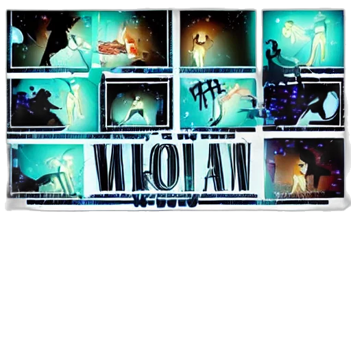 concept art, neon lights, night, surprise transparent PNG cut-out
