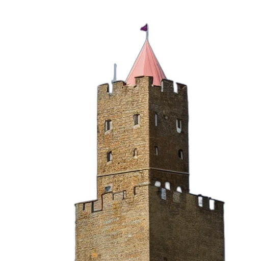 building, crown, staff, sword transparent PNG cut-out