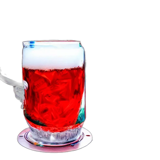 food, weapon, bottle, crown, 3d render, photorealistic, vaporwave, pixel art transparent PNG cut-out