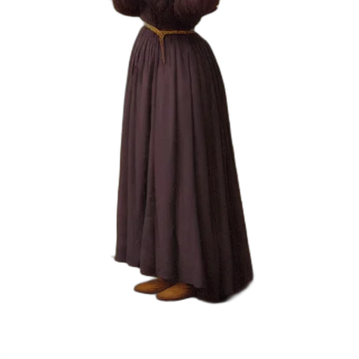 dress, staff, hat, jacket transparent PNG cut-out