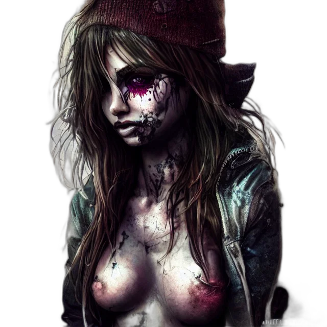 hat, face, fantasy art, photorealistic, comic book art, concept art, dark, red transparent PNG cut-out