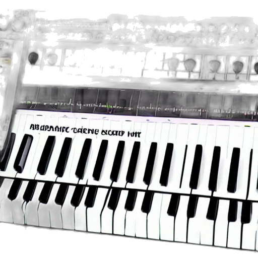 vaporwave, monochrome, videosynthesis transparent PNG cut-out