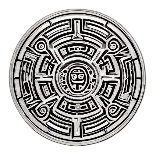 jewelry, mask, toltec, shamanic transparent PNG cut-out