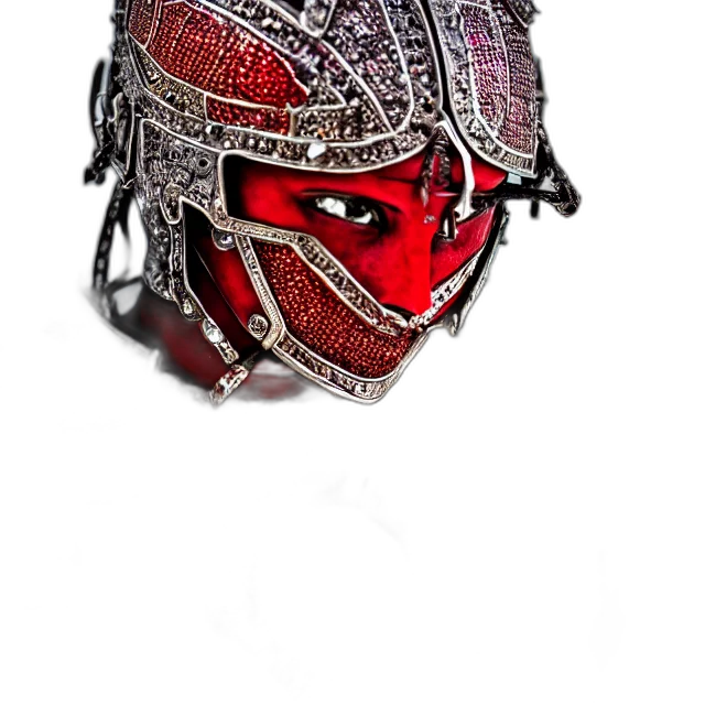 mask, jewelry, crown, hat, 3d render, photorealistic, cyberpunk, fantasy art transparent PNG cut-out