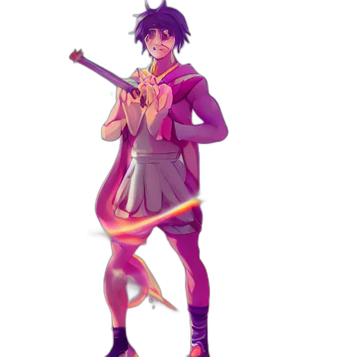 staff, sword, weapon, jacket transparent PNG cut-out