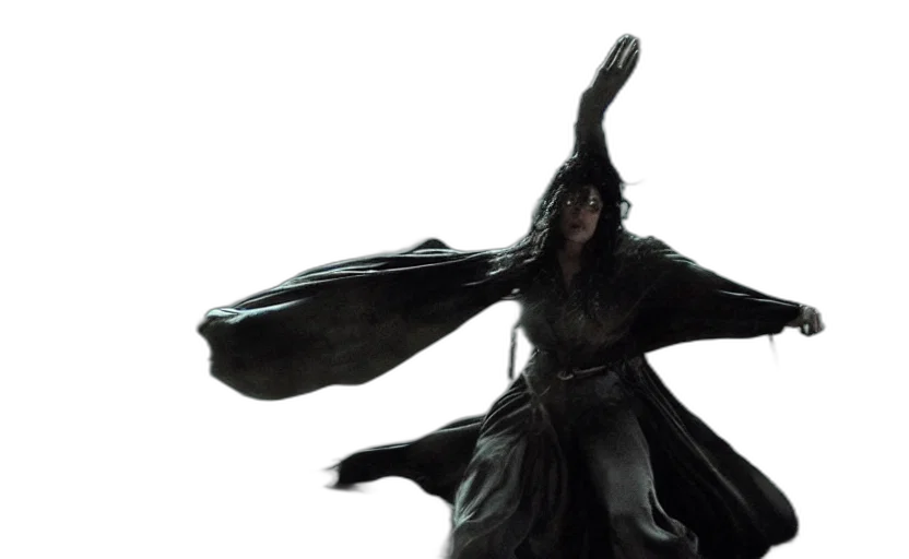 sword, dragon, staff, weapon transparent PNG cut-out