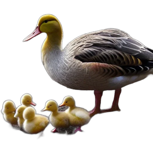 animal, crown, photorealistic, 3d render transparent PNG cut-out