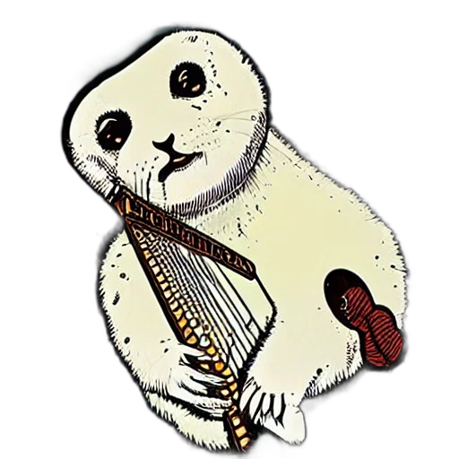staff, animal, weapon, creature, pixel art, concept art, cartoon, fantasy art transparent PNG cut-out