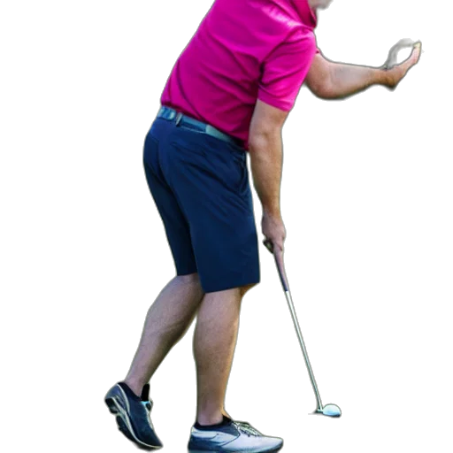 staff, man, golfing, pointing, bird, who, stole, ball transparent PNG cut-out