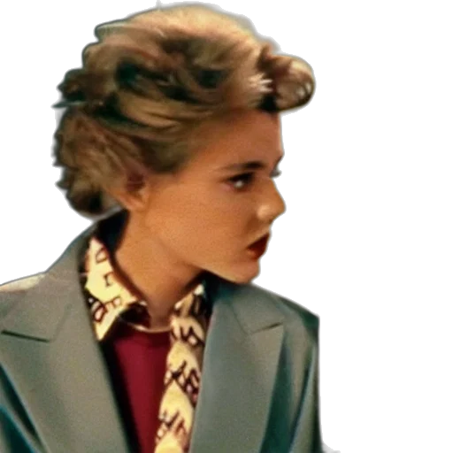 jacket, face, crown, hair transparent PNG cut-out