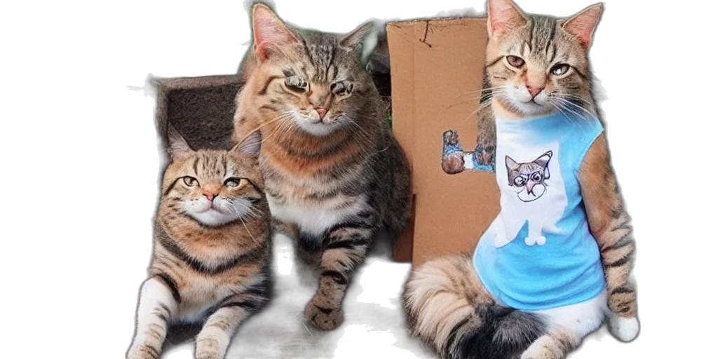 goddess, wearing, cat, shirt transparent PNG cut-out