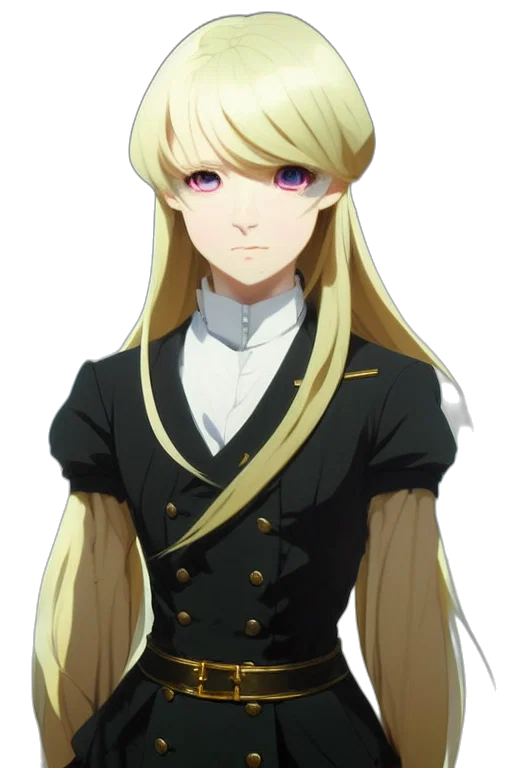 staff, crown, face, hair, anime, pixel art, cartoon, concept art transparent PNG cut-out