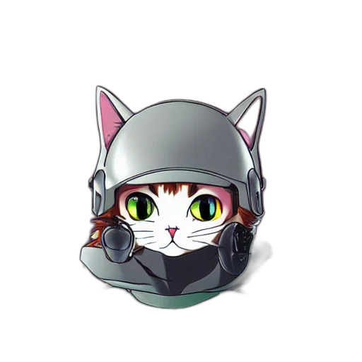 mask, hat, weapon, cyberpunk transparent PNG cut-out