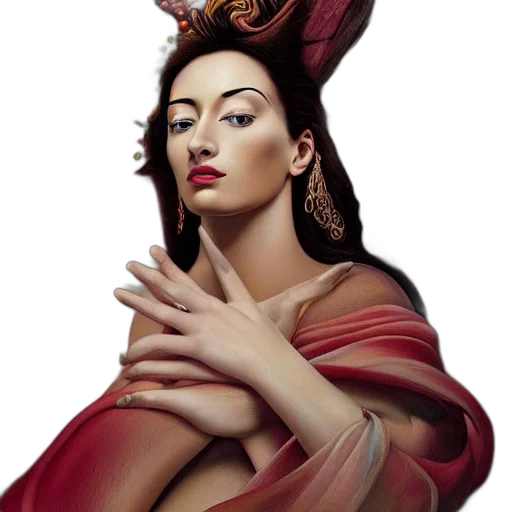 jewelry, crown, face, dress transparent PNG cut-out