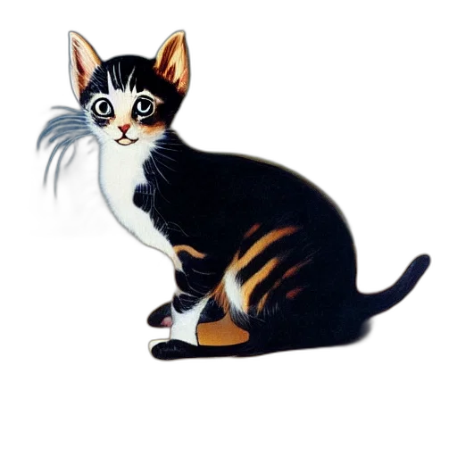 animal, staff, creature, photorealistic transparent PNG cut-out
